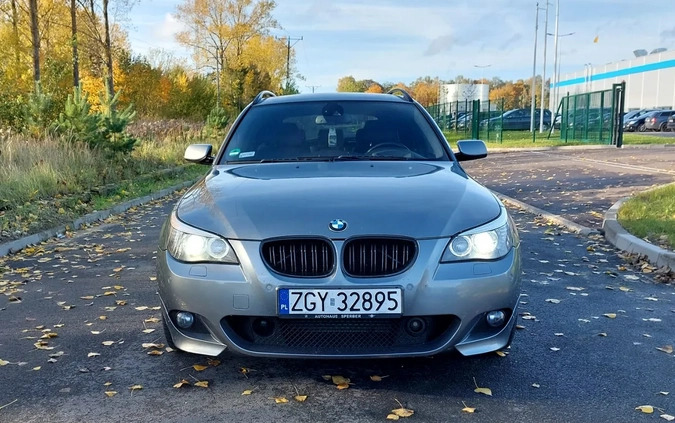 BMW Seria 5 cena 42900 przebieg: 437000, rok produkcji 2007 z Gryfice małe 211